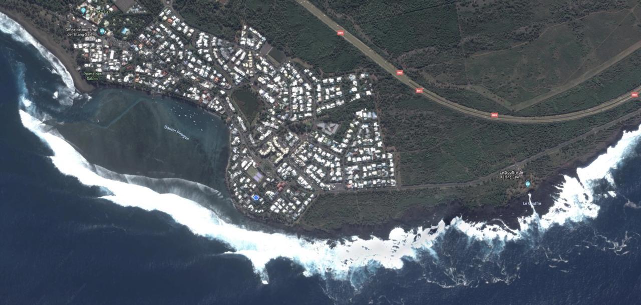 Kaz' D'O Lägenhet Étang-Salé les Bains Exteriör bild